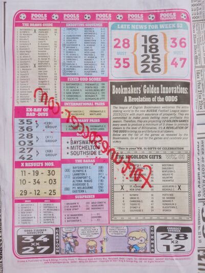 week 1 pools telegraph 2024 page 14