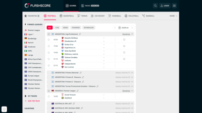 Live Soccer Scores
