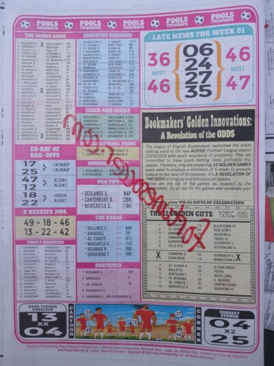 week 2 pools telegraph 2024 page 13