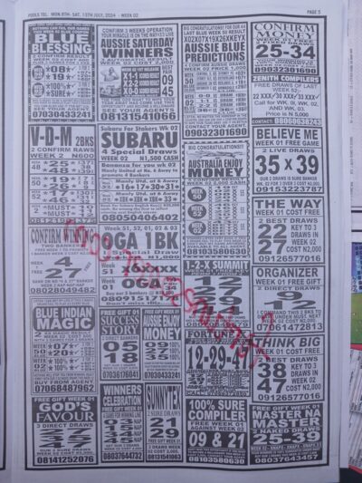 week 2 pools telegraph 2024 page 8