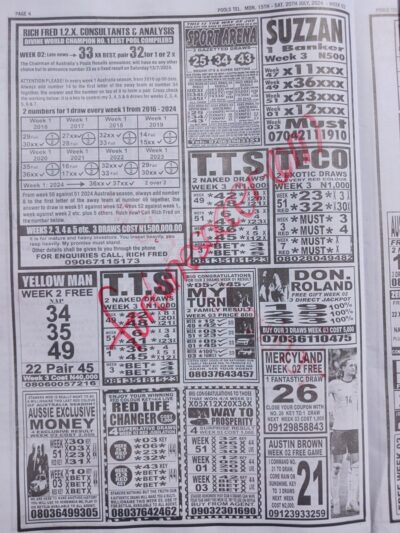 week 3 pools telegraph 2024 page 4