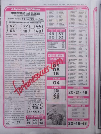 week 10 pools telegraph 2024 page 2