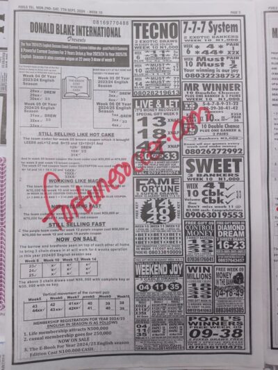 week 10 pools telegraph 2024 page 4