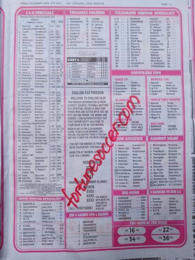 week 6 pools telegraph 2024 page 15