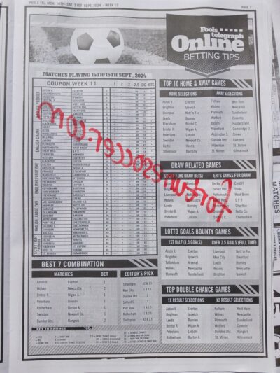 week 12 pools telegraph 2024 page 9