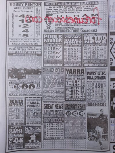 week 15 pools telegraph 2024 page 12