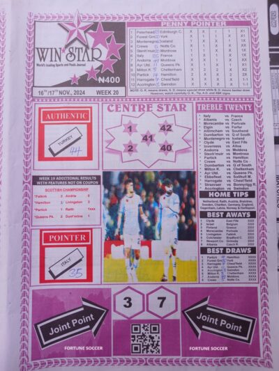 week 20 winstar 2024 page 1