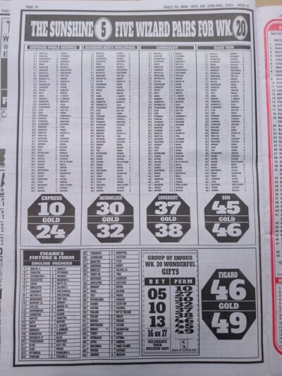 week 21 pools telegraph 2024 page 14