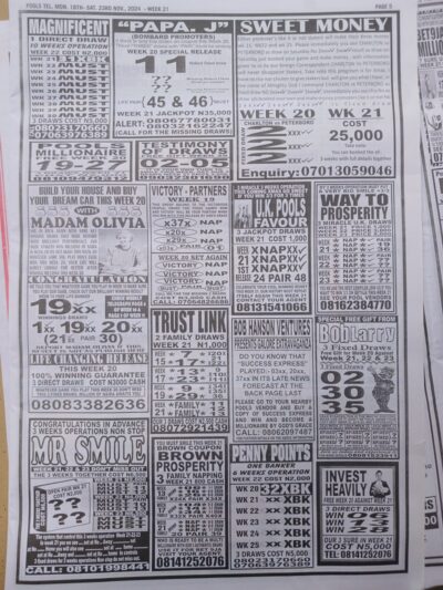 week 21 pools telegraph 2024 page 5