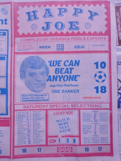 week 22 happy joe 2024 page 1
