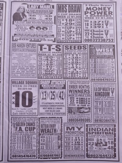 week 22 pools telegraph 2024 page 11