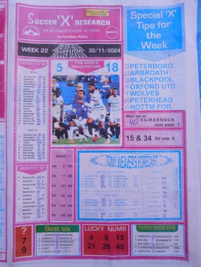 week 22 soccer x research 2024 page 1