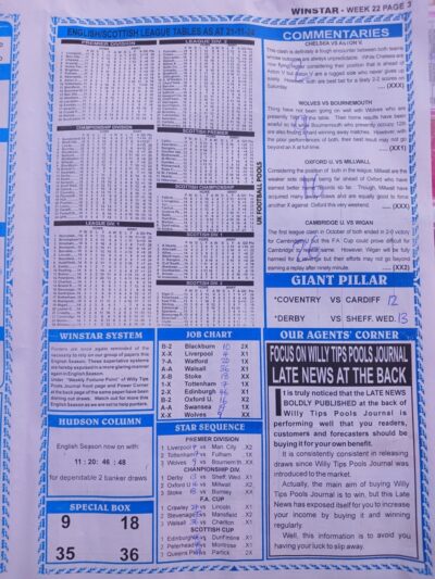 week 22 winstar 2024 page 3