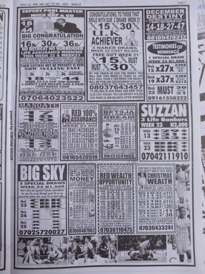 week 23 pools telegraph 2024 page 11