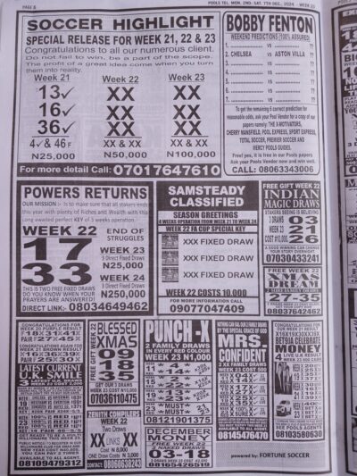 week 23 pools telegraph 2024 page 6