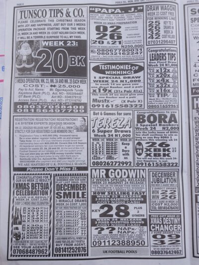 week 24 pools telegraph 2024 page 6