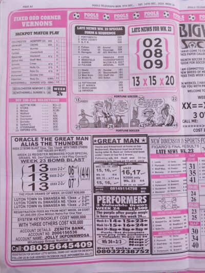 week 24 pools telegraph 2024 page 8