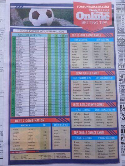 week 25 pools telegraph 2024 page 10