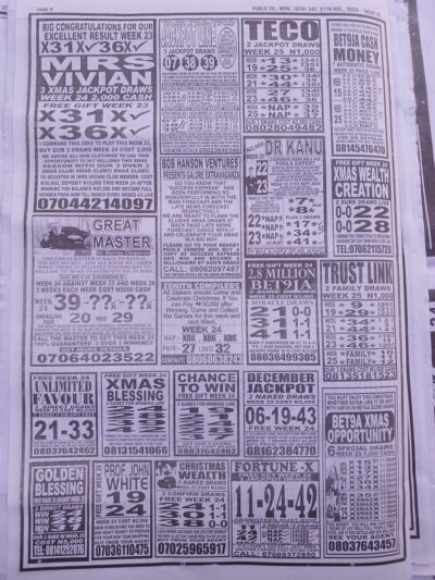 week 25 pools telegraph 2024 page 12