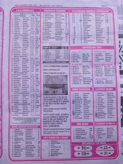 week 25 pools telegraph 2024 page 17