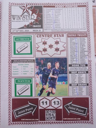 week 25 winstar 2024 page 1