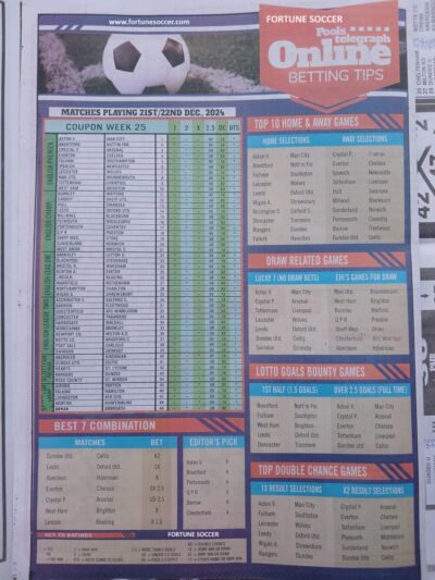 week 26 pools telegraph 2024 page 10