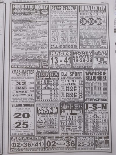 week 26 pools telegraph 2024 page 11