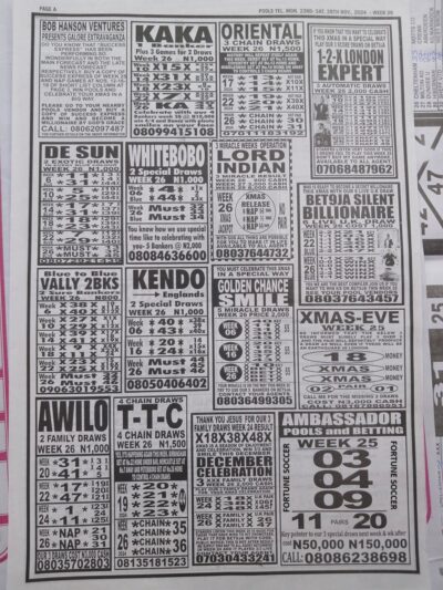 week 26 pools telegraph 2024 page 15