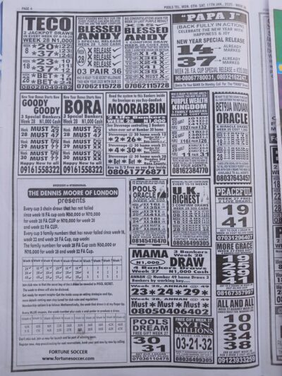 week 28 pools telegraph 2025 page 4