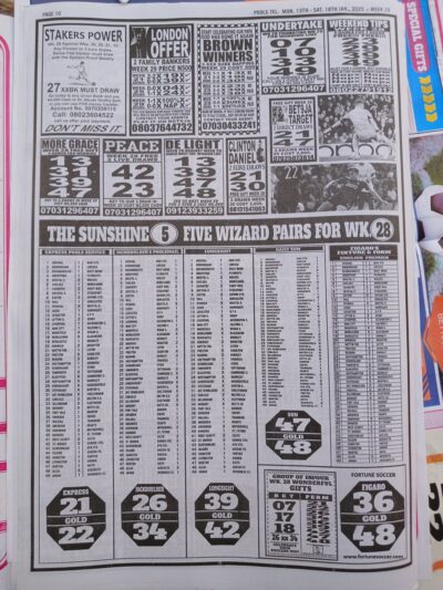 week 29 pools telegraph 2025 page 14