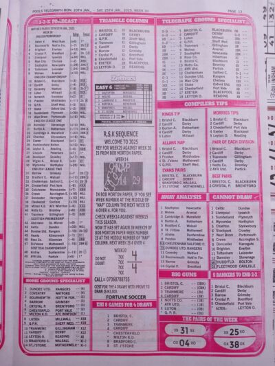 week 30 pools telegraph 2025 page 17