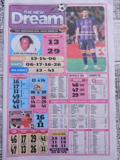 week 30 the new dream 2025 page 1