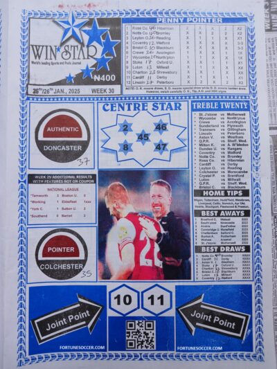 week 30 winstar 2025 page 1