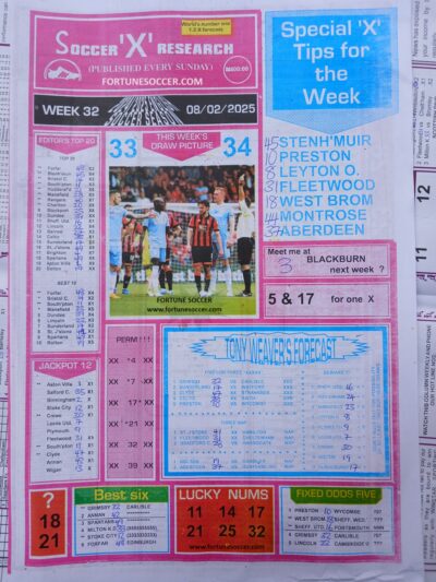 week 32 soccer x research 2025 page 1