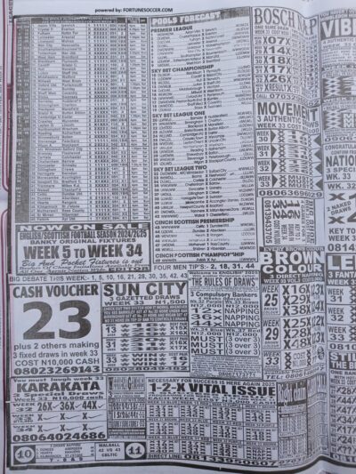 week 33 pools telegraph 2025 page 4