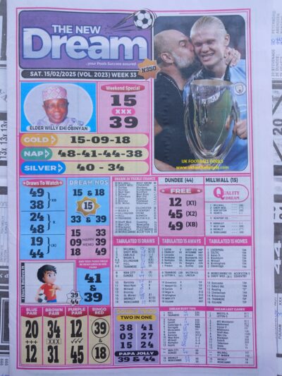 week 33 the new dream 2025 page 1