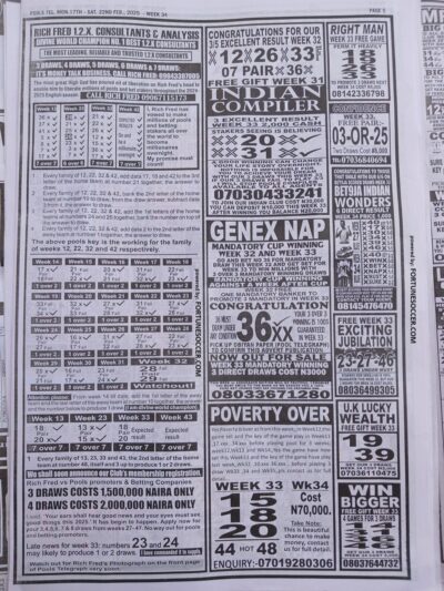 week 34 pools telegrapg 2025 page 4