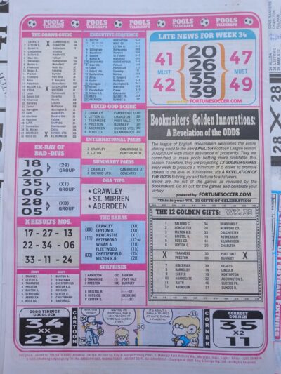 week 35 pools telegraph 2025 page 14