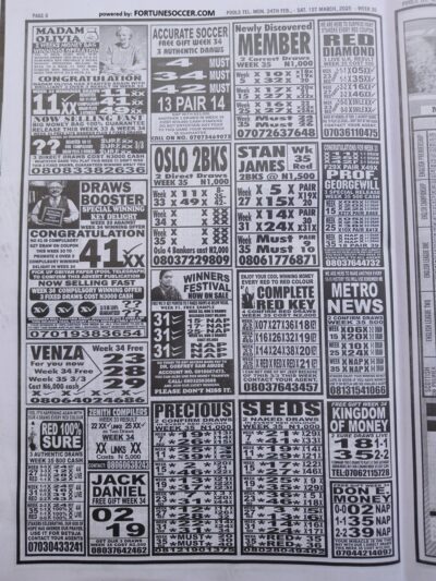 week 35 pools telegraph 2025 page 5