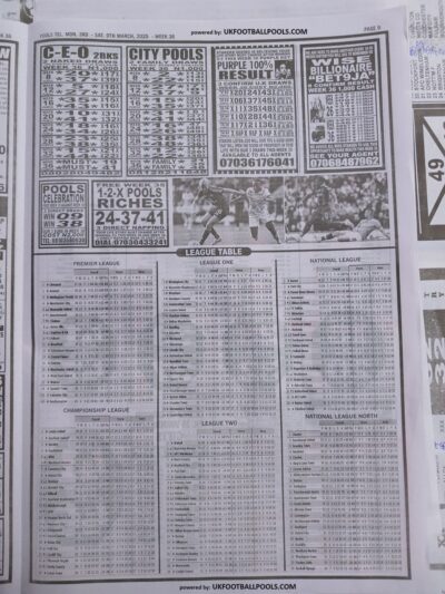 week 36 pools telegraph 2025 page 11