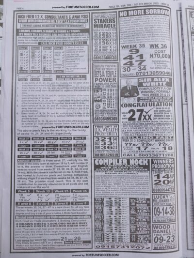 week 36 pools telegraph 2025 page 3