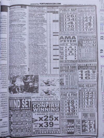 week 36 weekly telegraph 2025 page 19