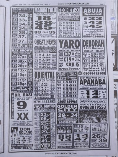week 37 pools telegraph 2025 page 11