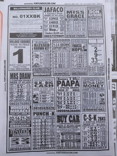 week 37 pools telegraph 2025 page 12