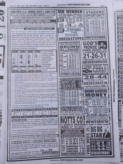 week 37 pools telegraph 2025 page 4