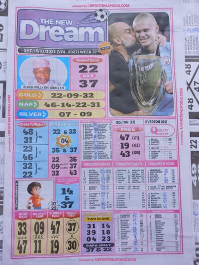 week 37 the new dream 2025 page 1