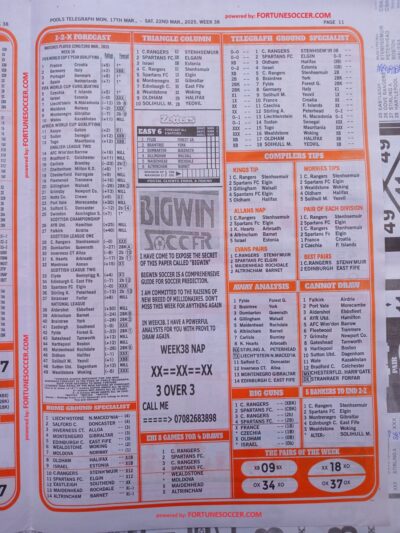 week 38 pools telegraph 2025 page 13