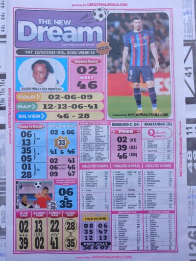 week 38 the new dream 2025 page 1