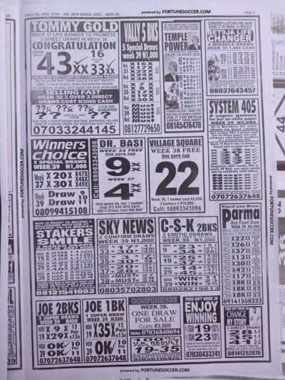 week 39 pools telegraph 2025 page 11