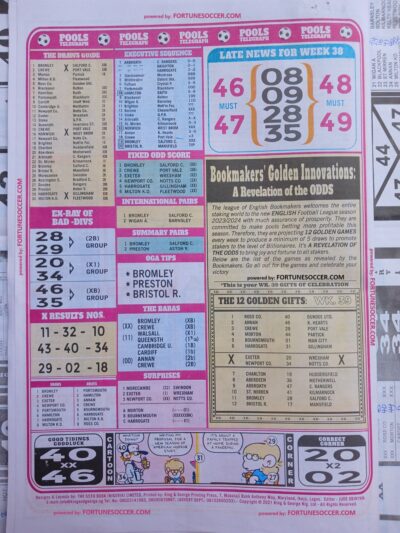 week 39 pools telegraph 2025 page 14